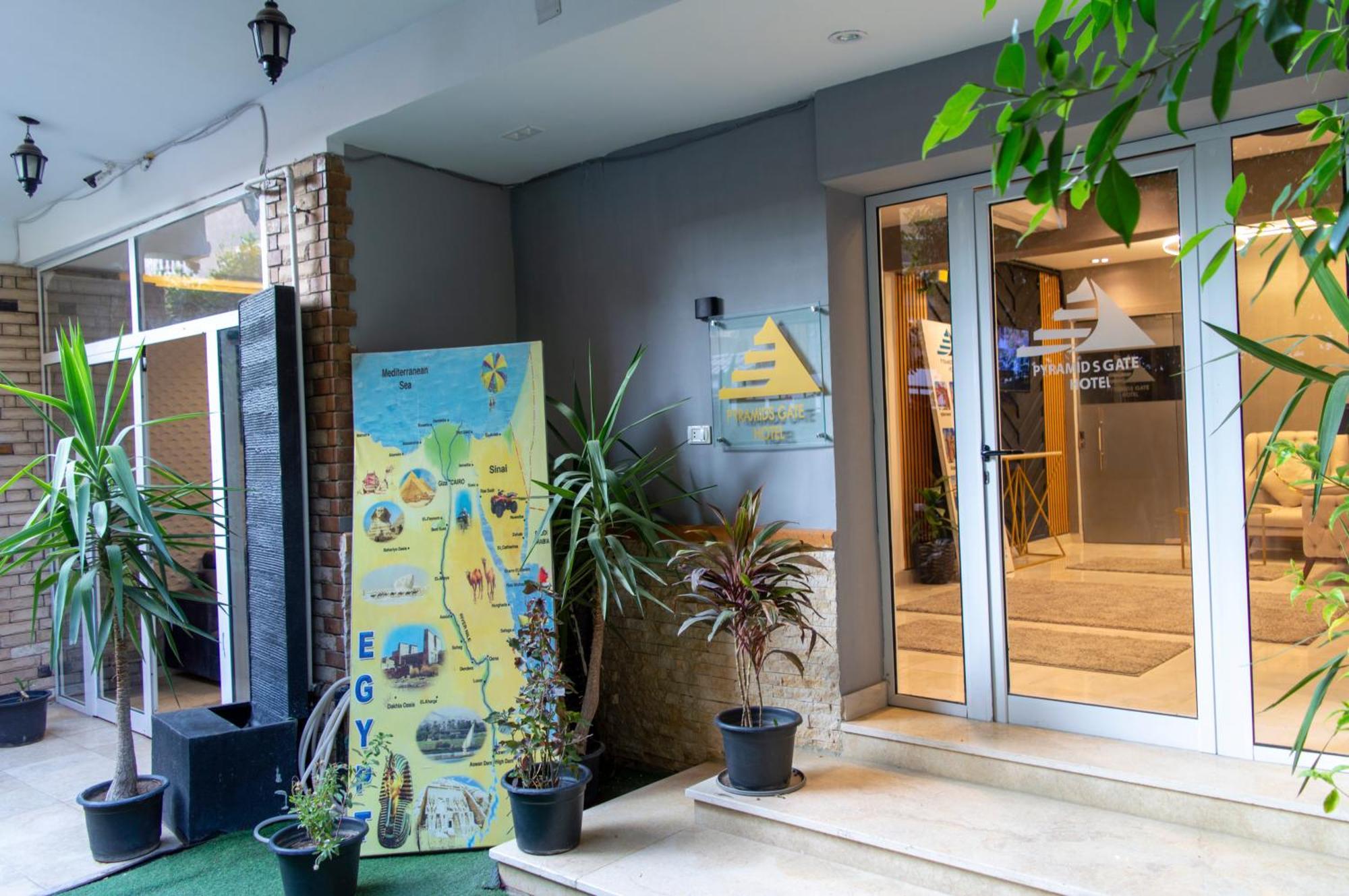 Pyramids Gate Hotel Kafret el-Gabal Εξωτερικό φωτογραφία